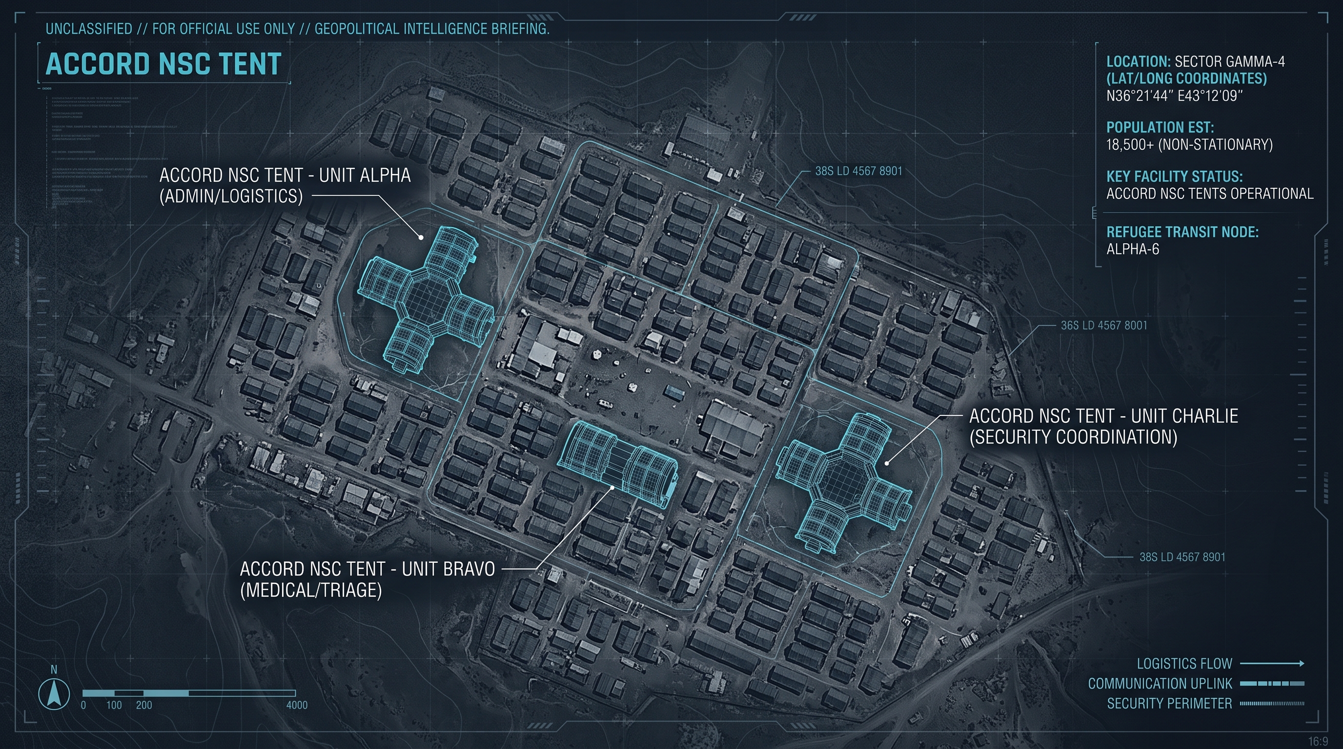 Macro Deployment Tactical Satellite Schematic